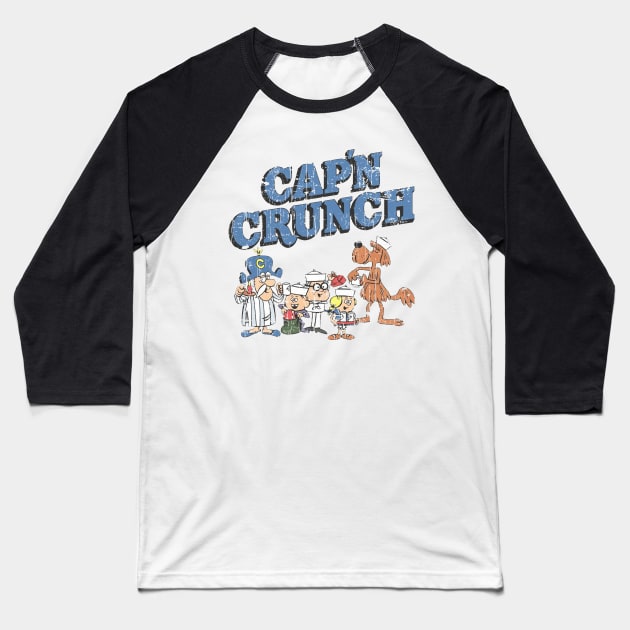 Vintage Crunch Cereal Baseball T-Shirt by Mesrabersama